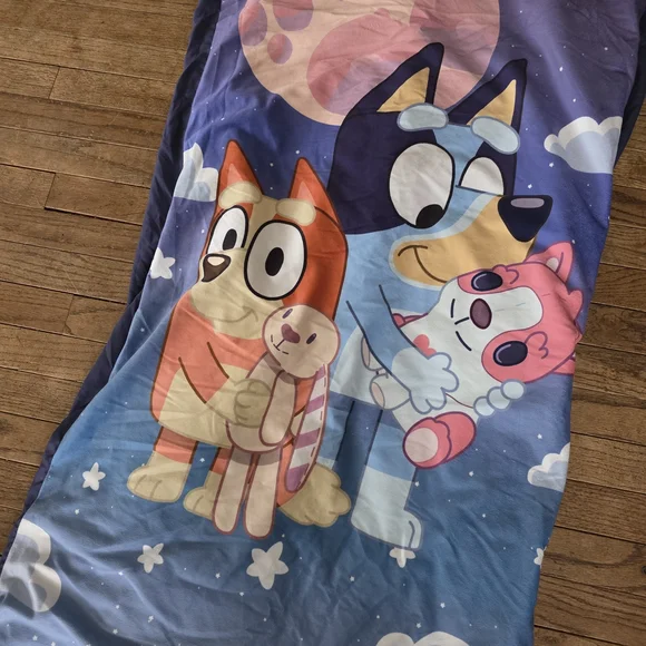 Bluey and Friends Sleeping Bag - Picture 1 of 2